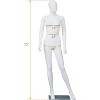 Kinsuite Female Mannequin Full Body Dress Form, 69 Inches Model Mannequin Stand - 2 of 4