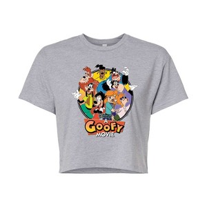 Women's - A Goofy Movie -  Cropped Graphic T-Shirt - 1 of 4