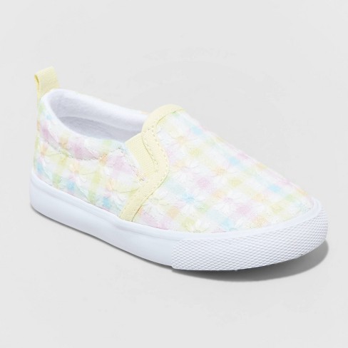 Toddler Keagan Slip-on Sneakers - Cat & Jack™ Yellow 12t : Target