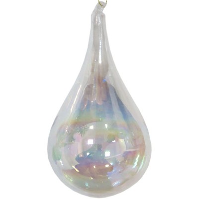 Season's Designs Christmas Tree 70 X 155 Mm Teardrop Shape Bulk Pack Gla