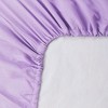 PiccoCasa Solid Color Soft Fitted Sheet with 15 Inch Large Pocket - 3 of 4