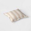 24"x26" Cabana Stripe Outdoor Deep Seat Back Cushion - Threshold™ - 3 of 4