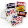 128 Pcs Patriotic Candy Red, Silver & Blue Hershey's Chocolate Mix (1.58 lb) - By Just Candy - 3 of 4