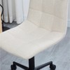 Nordlys Fabric Adjustable Office Chair Modern Design Style Upholstery Bedroom - 3 of 4