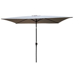 CAVINAS 6x9 FT Cantilever Patio Umbrella, Waterproof and Windproof Design with Crank, Beach Umbrella, without Base - 1 of 4