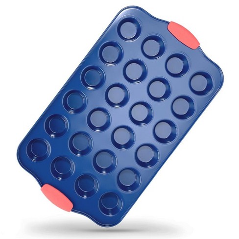 12ct Silicone Muffin Pan Blue - Figmint™ : Target