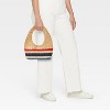 Casual Raffia Shoulder Bag - Universal Thread™ - 2 of 4