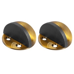 Unique Bargains Self-Adhesive No Drilling Door Stop for Home Office Keep Door Open 2 Pcs - 1 of 4