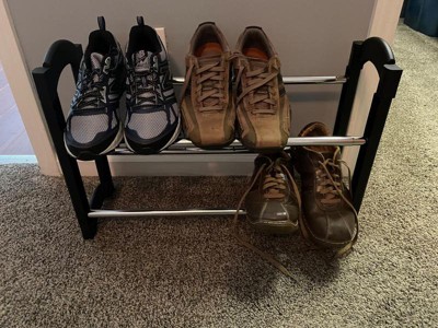 Iris Usa Stackable Metal Shoe Racks For Entryway : Target