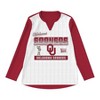 NCAA Oklahoma Sooners Girls' Long Sleeve Fashion T-Shirt - 2 of 3