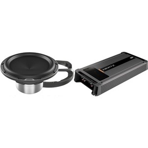 Hertz Mille Legend Series ML-Power-1 D-Class Mono Amplifier with Mille Legend Series ML 2500.3 10" Subwoofer - 1 of 4