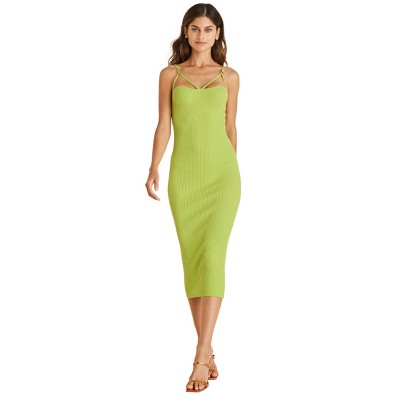 VENUS Womens Strappy Midi Dress