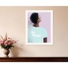 HomeRoots Joy Seeker Look for the Good White Framed Print Wall Art - 2 of 4