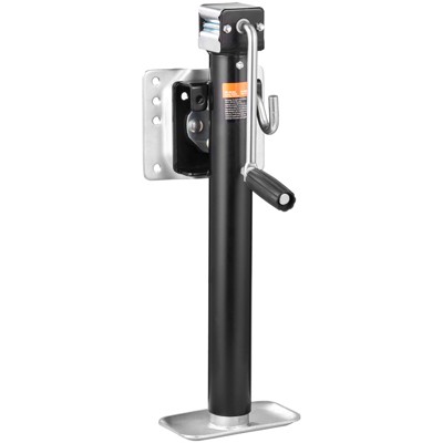 VEVOR Trailer Jack, Trailer Tongue Jack Fix Mount Bolt-on 2500 lb Weight Capacity, Trailer Jack Stand with Handle