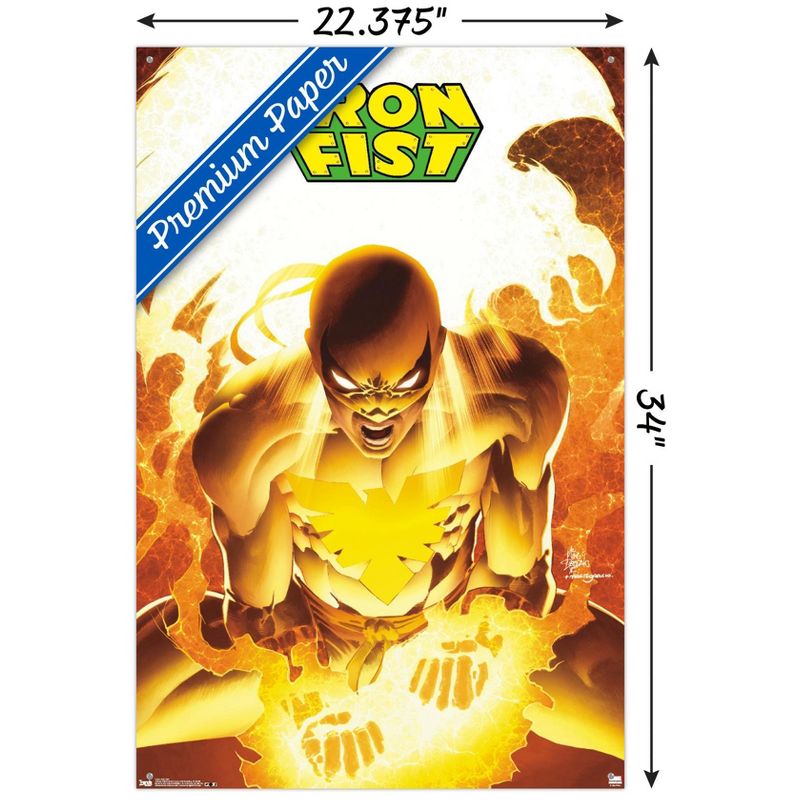 Trends International Marvel Comics - Iron Fist Unframed Wall Poster Prints, 3 of 7