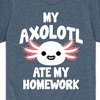 Boys' - Instant Message - My Axolotl Ate My Homework Short Sleeve Graphic T-Shirt - 2 of 4