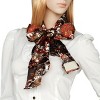 Slickblue Chic Paisley Print Silk Scarf – Lightweight, Soft & Stylish Accessory for Any Outfit, 2 Size Options - 2 of 3