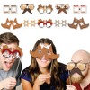 Big Dot of Happiness Western Hoedown Glasses and Masks - Paper Card Stock Wild West Cowboy Party Photo Booth Props Kit - 10 Count - 2 of 4