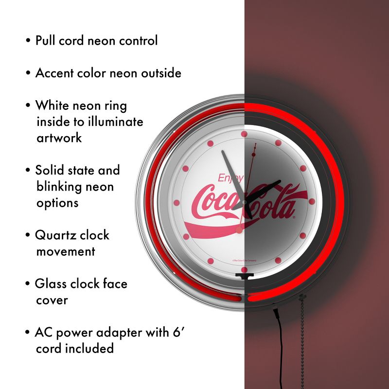 Coca-Cola Wall Clock, 5 of 6