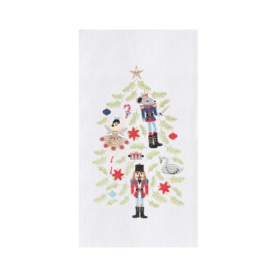 C&F Home Holiday We Whish You a Delicious Christmas Cookie Baking Themed  Cotton Flour Sack Kitchen Dish Towel 27L x 18W in.