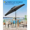 10x20 Pop Up Canopy Tent with 6 Removable Sidewalls, Waterproof Commercial Canopy Outdoor Gazebo Garden Tents for Parties with Sandbags - 4 of 4