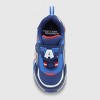 Toddler Disney Captain America Athletic Sneakers - Blue - 3 of 4