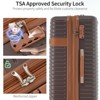 Kumasinova 1/2/4 Pcs Hardshell ABS Luggage Set,Lightweight Extandable Checked Suitcases,Airline-Approved Spinner Suitcase with TSA Lock - 4 of 4