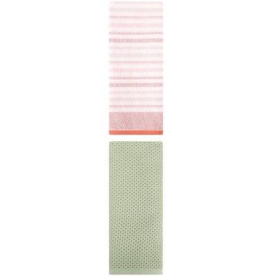 REGALWOVEN Bathroom Hand Towels Cotton Soft Absorbent Towel Set 13" x 30"/13" x 27" 2 Pcs