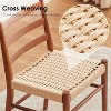 Pexfix Wood Rattan Dining Room Chair Set of 2 - 3 of 4