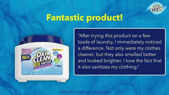 OxiClean Sanitizer - 2.5lb, 2 of 14, play video