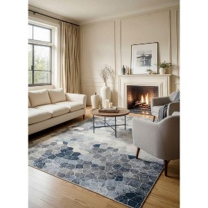 Rug Branch Contemporary Geometric Indoor Rug - 1 of 4