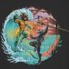 Juniors Womens Aquaman and the Lost Kingdom Black Manta and Aquaman T-Shirt - 2 of 4
