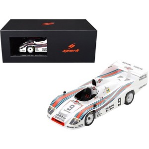 Porsche 908/80 #9 "Martini Racing" 2nd Place "24 Hours of Le Mans" (1980) with Acrylic Display Case 1/18 Model Car by Spark - 1 of 4
