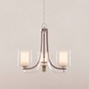 Minka Lavery Minka Parsons Studio 18" Wide Brushed Nickel 3-Light Chandelier - 2 of 3