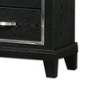 Royal Hampton with Charging Station, 2 Drawers, Black Rubberwood 24 Inch - 4 of 4