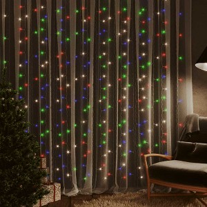 Curtain Fairy Light Colorful Plastic Large - 1 of 4