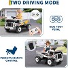 12V Kids Ride On Dump Truck with Remote Control,4 Wheeler Construction Vehicles with Electric Dump Bed - 3 of 4