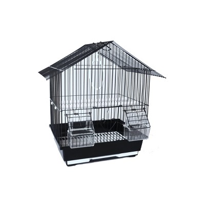 A&E Cage Company House Top Bird Cage - Blue S
