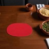 Unique Bargains Trivet Oval Rope Coaster Cotton Non-Woven Fabric 12.6"x8.66"x0.31" - 2 of 3