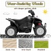 Costway Kids Ride On ATV 6V Electric Vehicle 4 Wheeler Battery Powered Motorized Quad Toy Car with LED Lights - 3 of 4