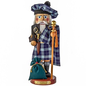 Kurt Adler 17.3-Inch Steinbach Scottish Santa Nutcracker - 1 of 4