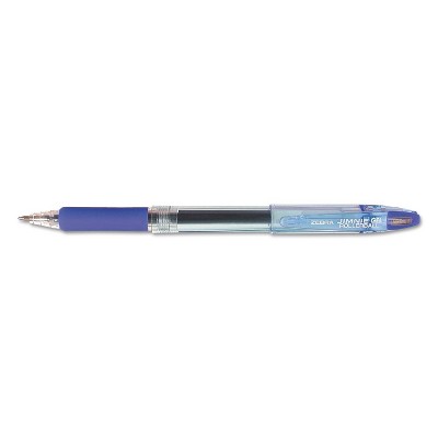 Zebra Jimnie 12pk Roller Ball Gel Pen Blue