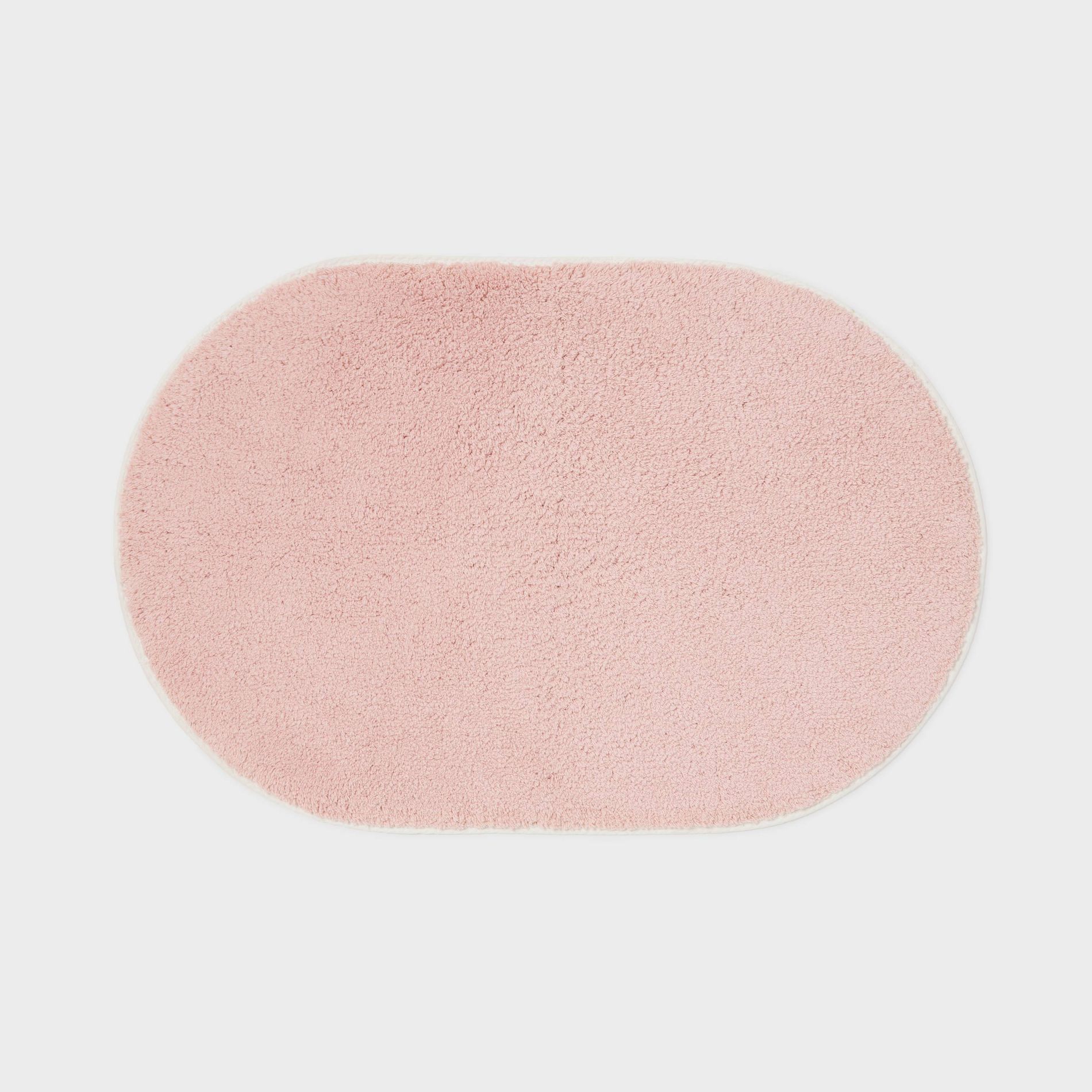 20"x30" Oval Dorm Bath Rug Pink/Ivory - Threshold™