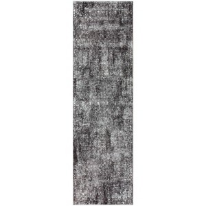 Rizzy Home Alora Decor Swagger Central Medallion Floral Rectangle Rug Gray - 1 of 4