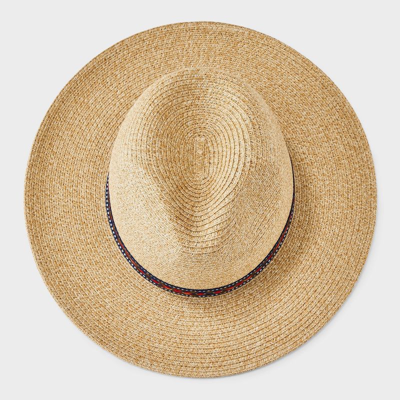 Men&#39;s Paper Flat Brim Panama Hat - Goodfellow &#38; Co&#8482;, 4 of 6