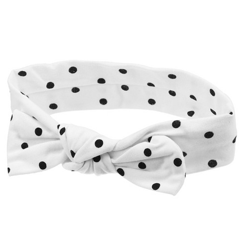 Baby Polka Dot Print Elastic Headband