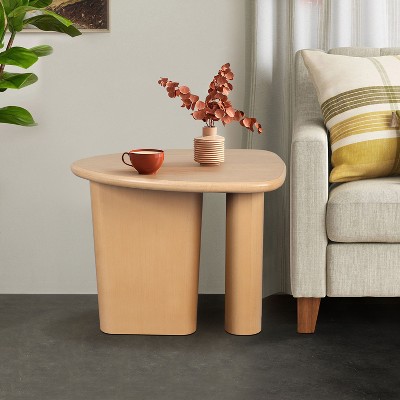 NicBex Small Tapered Tabletop Coffee Table,Center Table for Living Room,Living Room Furniture,Natural