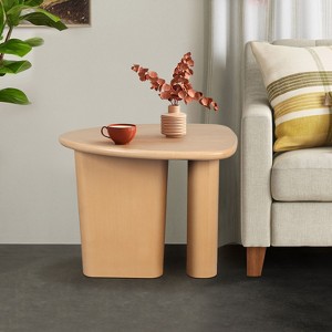 NicBex Small Tapered Tabletop Coffee Table,Center Table for Living Room,Living Room Furniture,Natural - 1 of 4