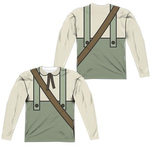 Men's Over The Garden Wall Greg Costume Tee (Frontback Print) Long Sleeve Costume T-Shirt - 1 of 4