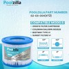 Poolzilla Spa Filter Cartridge | Bestway Type VI, 29001E, Coleman SaluSpa 90352E, 58323E, 58323, 58324,SUNSET FILTERS VI - 2 of 4